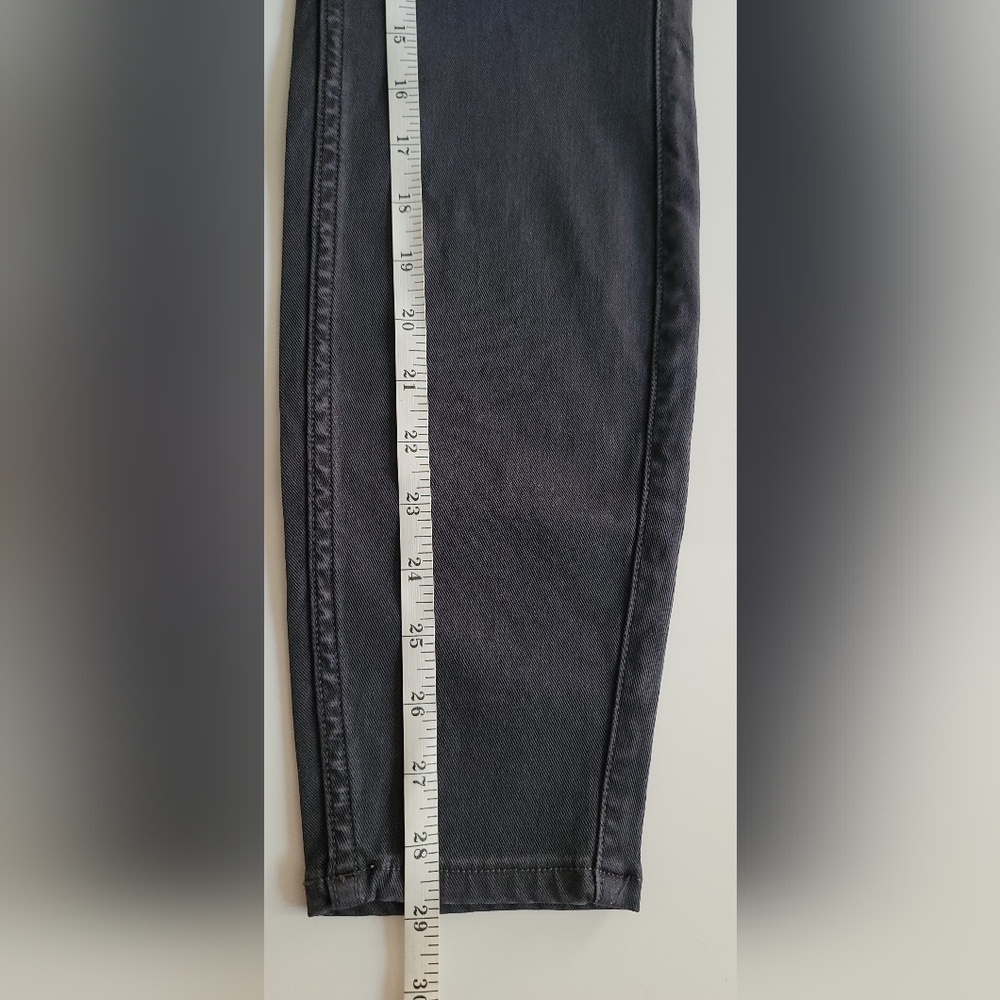 SPANX Washed Black High-Rise Stretch Twill Ankle Cargo Pants NWT - Picture 12 of 12